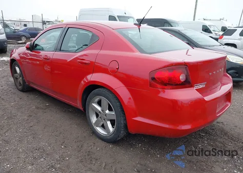 2011 Dodge Avenger Lux z USA, uszkodzony, nr VIN 1B3BD2FG2BN508555